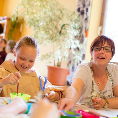 Offenes Konzept im katholischen Kinderhort in Kaufbeuren