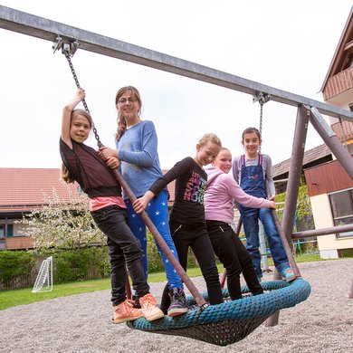 Spielplatz im katholischen Kinderhort Kaufbeuren